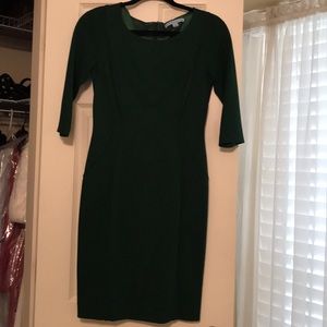 Antonio Melani Forest Green Shift Dress